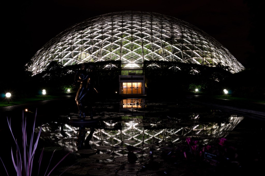 Climatron at Night