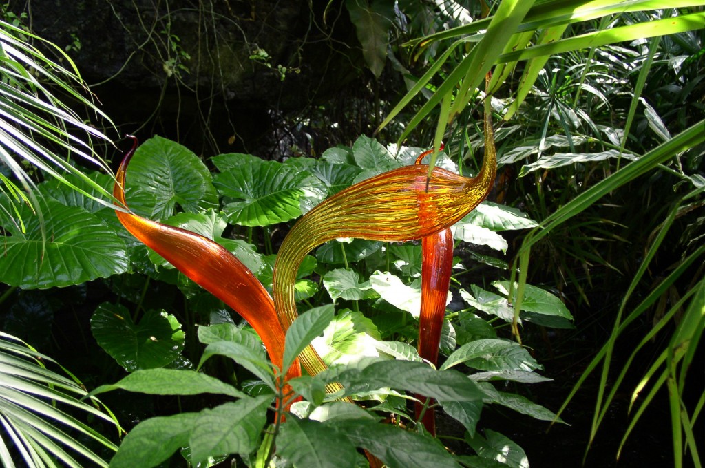 Glass Herons